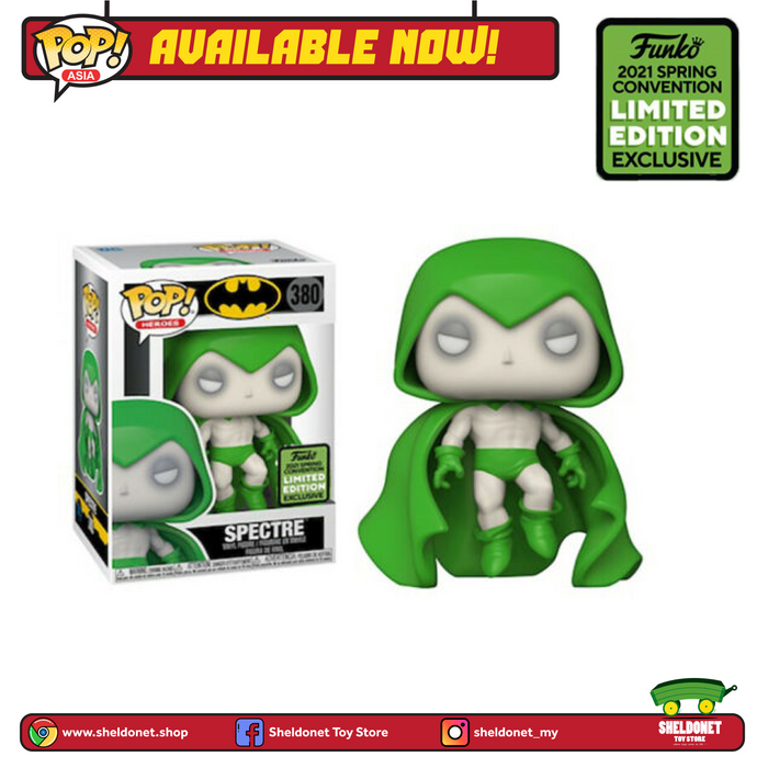Pop! Heroes: DC Superheroes - Spectre [Spring Convention Exclusive 2021]