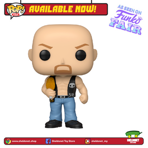 Pop! WWE: Steve Austin with Belt - Sheldonet Toy Store