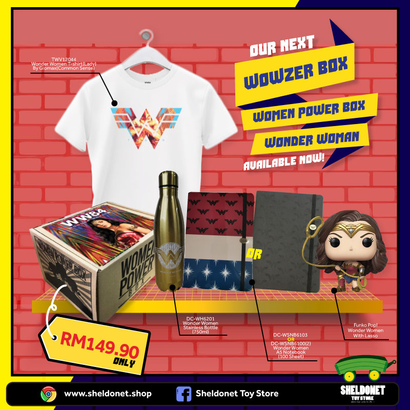 Wowzer Box: Women of Power - Wonder Woman - Sheldonet Toy Store