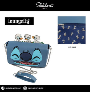 Loungefly: Disney - Lilo & Stitch - Duckies Crossbody Bag - Sheldonet Toy Store