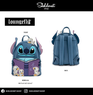 Loungefly: Disney - Lilo & Stitch - Story Time Duckies Mini Backpack - Sheldonet Toy Store