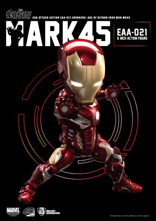 Egg Attack Action: EAA-021 Avengers: Age of Ultron - Iron Man MK 45 - Sheldonet Toy Store