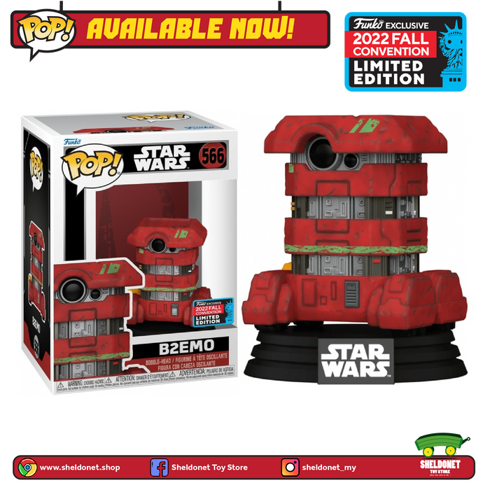Pop! Star Wars:  B2EMO [Fall Convention Exclusive 2022]