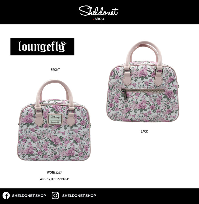 Loungefly: Disney - Marie Floral AOP Crossbody Bag