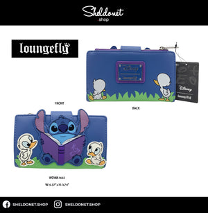 Loungefly: Disney - Lilo & Stitch - Story Time Duckies Wallet - Sheldonet Toy Store
