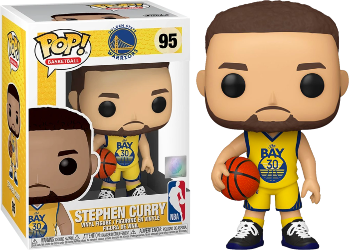 Pop! NBA: Warriors - Stephen Curry (Alternate) - Sheldonet Toy Store
