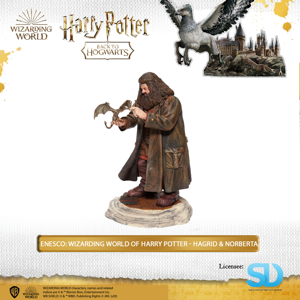 Enesco: Wizarding World Of Harry Potter - Hagrid & Norberta - Sheldonet Toy Store