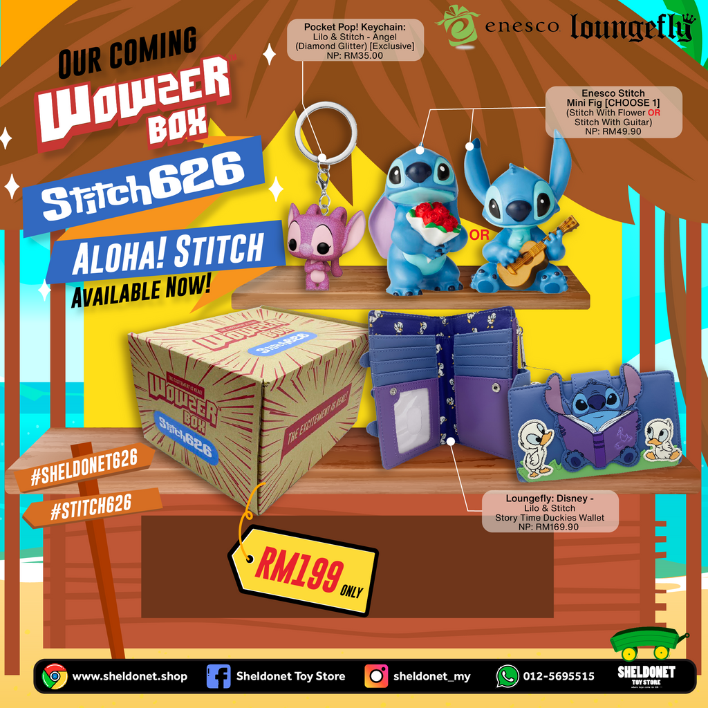 Wowzer Box: Stitch 626 [Aloha Stitch] - Sheldonet Toy Store