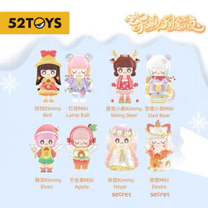52TOYS: KIMMY & MIKI Christmas Eve 奇妙心愿夜系列 (6+2)