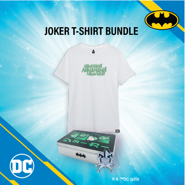 DC: The Joker T-Shirt Bundle