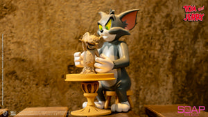 Beast Kingdom: Soap Studio - Tom And Jerry - The Sculptor Statue